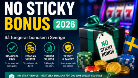 No sticky bonus