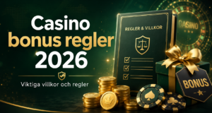 Casino bonus regler 2026