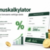 Casino bonus kalkylator
