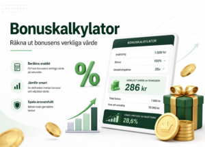 Casino bonus kalkylator
